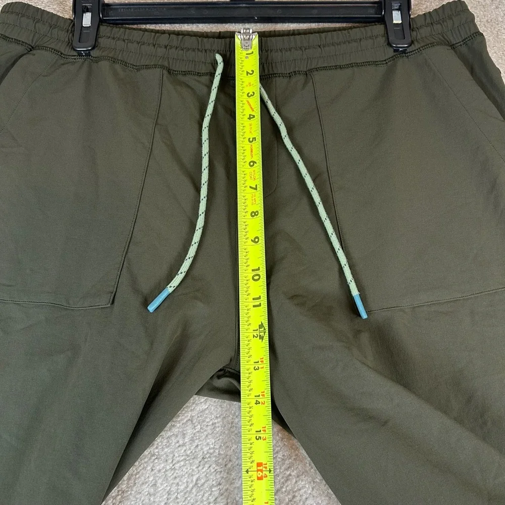 Cotopaxi Veza Adventure Pants Mens XL Olive Green Straight Leg Drawstring Hiking